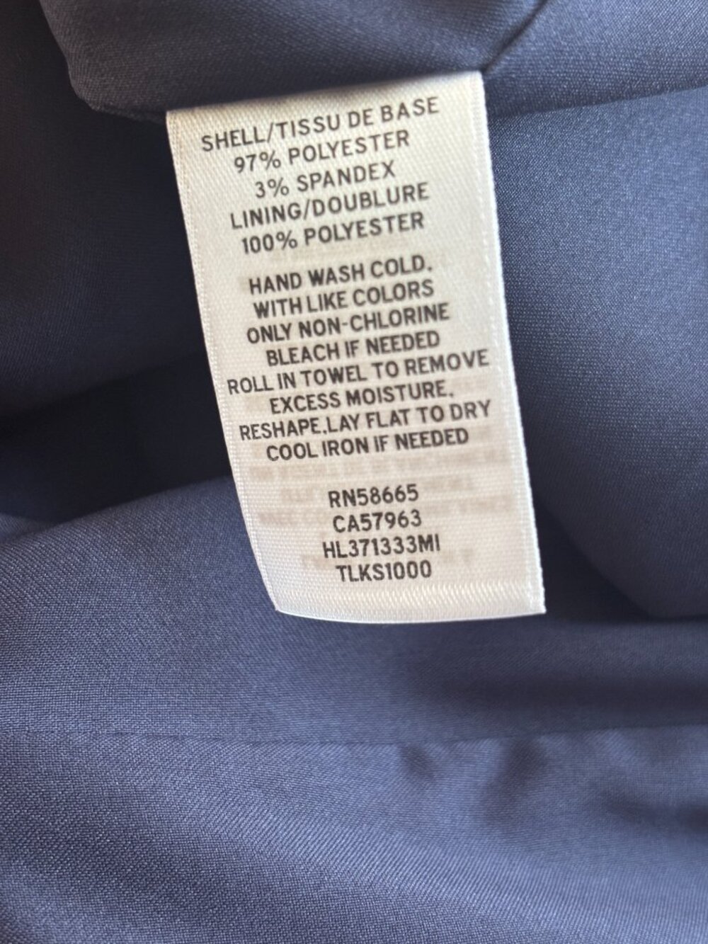 Chelsea28 Navy Ruffle-Shoulder Shift Dress — Size 8 NWT - Picture 6 of 6